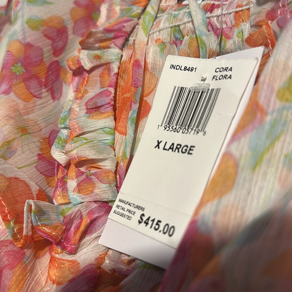 NWT Misa Adrienne Dress, Cora Flora - Picture 8 of 8